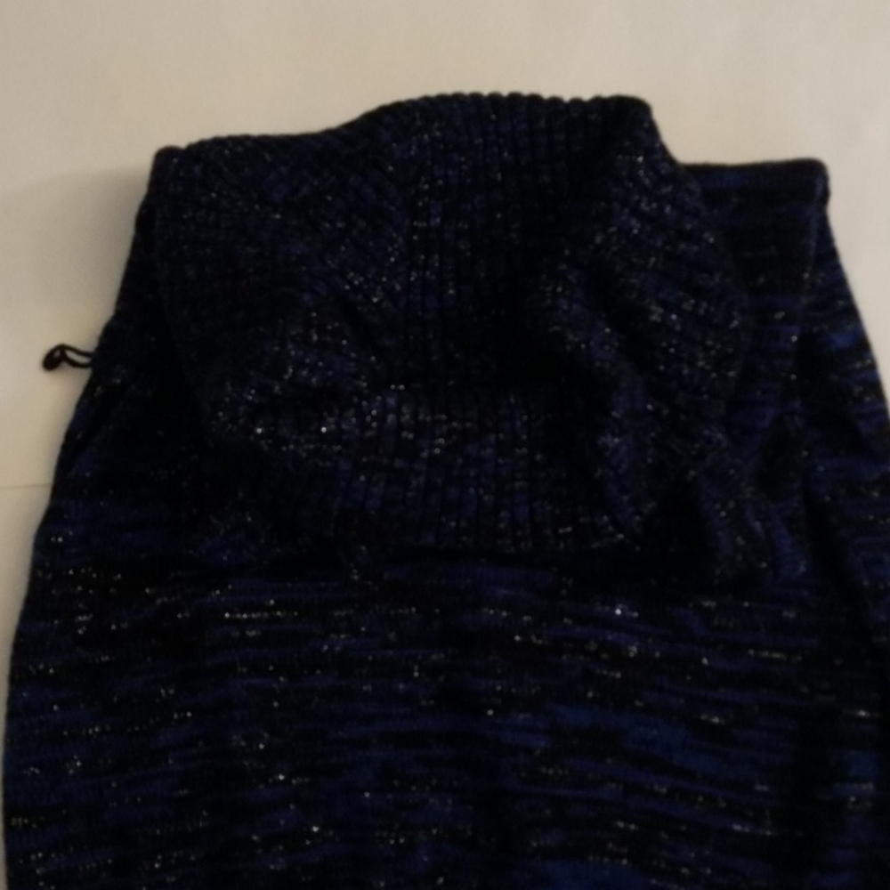 Notation Blue Sweater Dress Size XL.